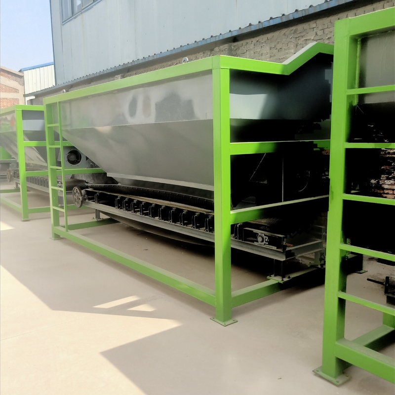 Linha de produção material orgânico do adubo orgânico que recicla 5000-60000t/y