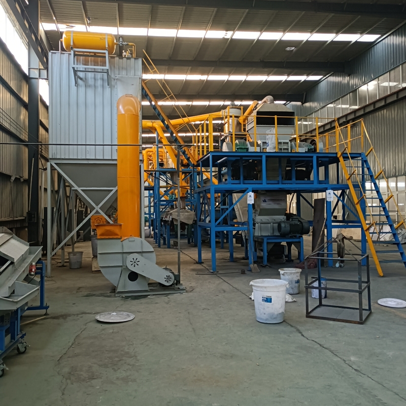 Máquina de classificação de lixo doméstico HC-264 para usina de reciclagem de íons de lítio