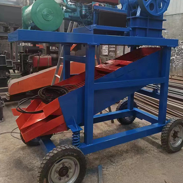 Poder de mineração do motor diesel ou do motor da máquina portátil pequena do triturador de maxila do móbil