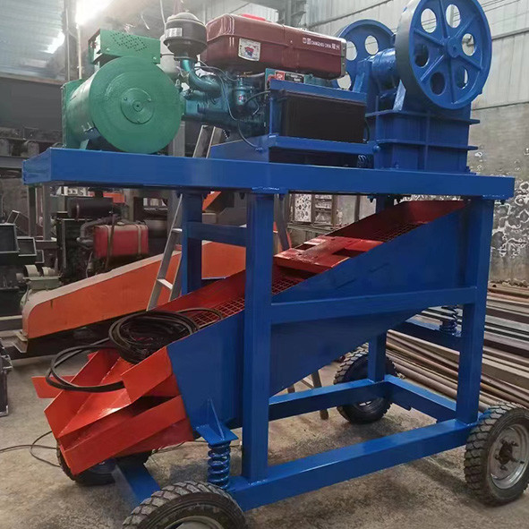 Poder de mineração do motor diesel ou do motor da máquina portátil pequena do triturador de maxila do móbil