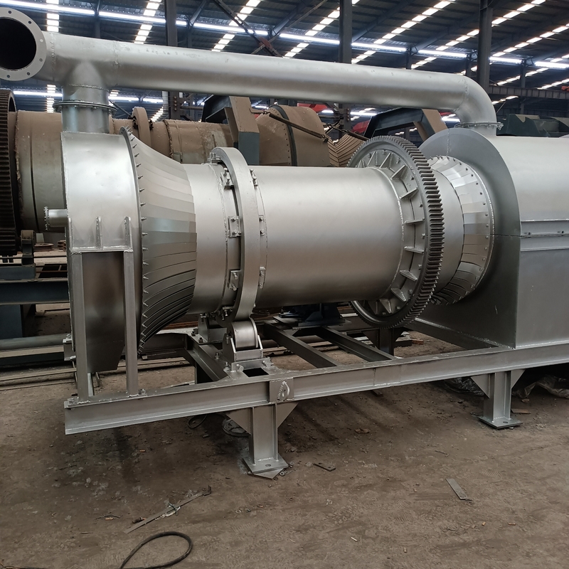 Estufa de aquecimento elétrica do cilindro giratório horizontal/vertical com 10 - poder de 100t/H e de AC380V