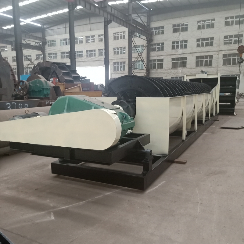 Instalação de processamento de minerais de 10-200 t/h para produção de areia de quartzo e silício
