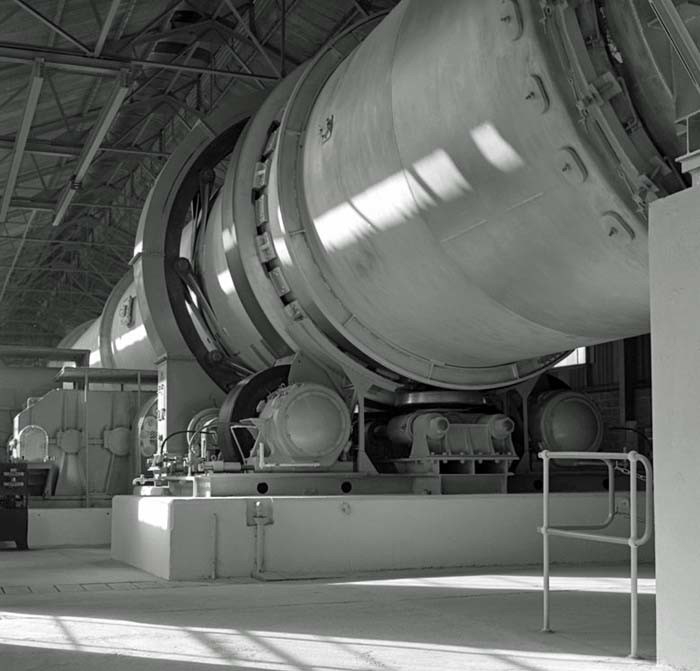 Materiais Reacção Incinerador tipo forno rotativo 5-45 t/h Capacidade