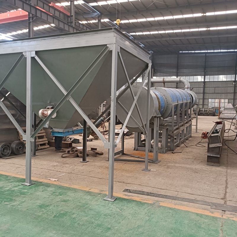 Instalação de secagem de gesso químico de 5 a 90 t/h Capacidade de produção de cimento