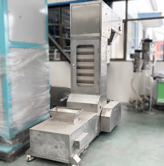 Elevador de balde tipo Z 20m3/h Capacidade para processamento de alimentos