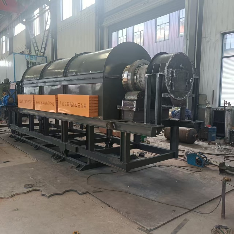 Forno Rotativo de Aquecimento Elétrico Indireto para Tratamento Térmico de Alta Temperatura (1050°C) com Capacidade Personalizável