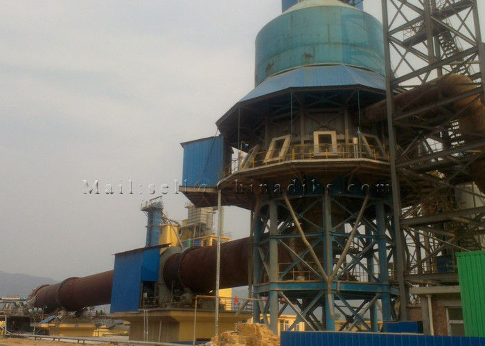 Linha de produção do cal da estufa giratória do Preheater 1.8RPM de 1200TPD 4.3×56m