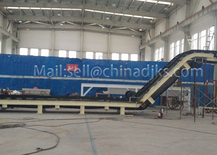 Estrutura branca inclinado industrial da cor Q235 do transporte de correia do OEM