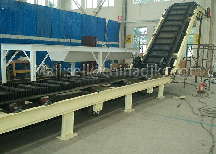 Estrutura branca inclinado industrial da cor Q235 do transporte de correia do OEM