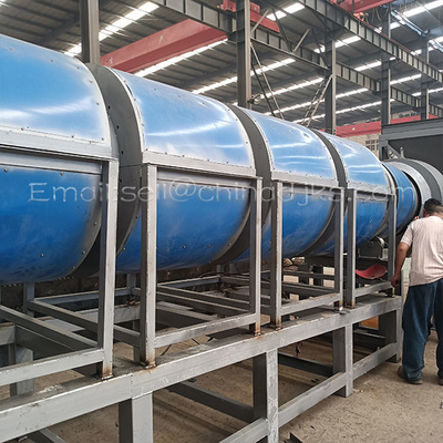Máquina secadora de tambor rotativo de aquecimento indireto vários materiais